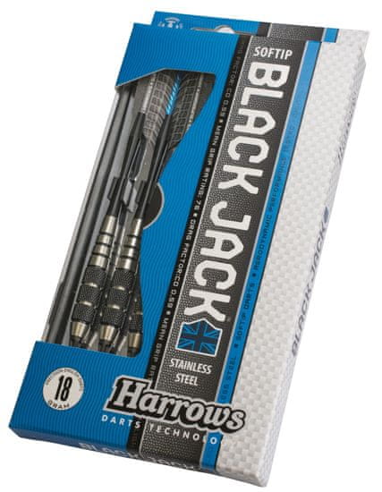 Harrows Šípky Black Jack soft