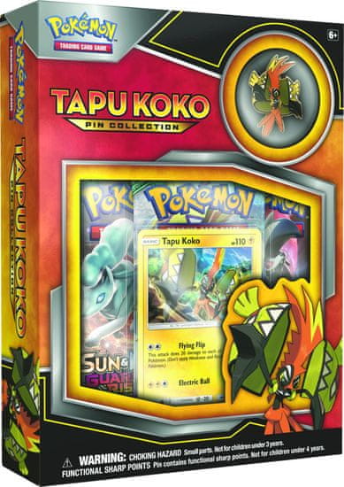 Pokémon Tapu Koko Pin Collection