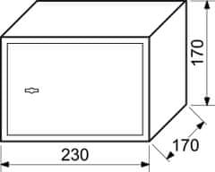 Richter Czech Ocelový sejf RS.17.K