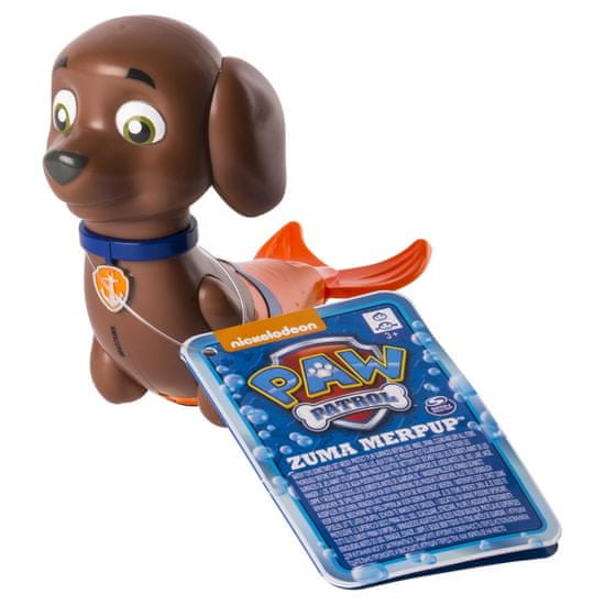 Spin Master Paw Patrol Plávacia figúrka Zuma hnedá