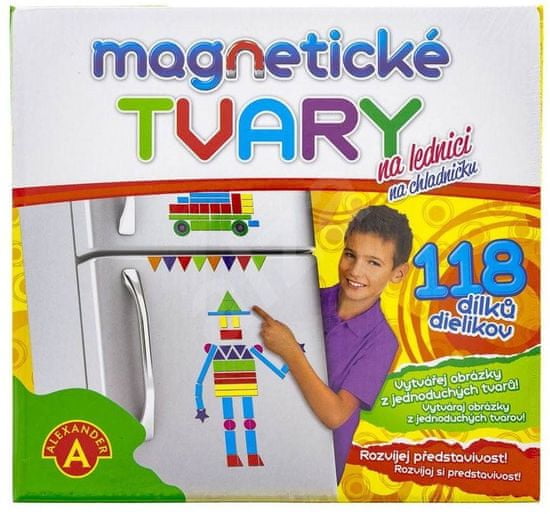 Alexander Magnetické tvary na chladničke