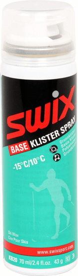 Swix KB20C vosk klistr základový zelený sprej 70ml