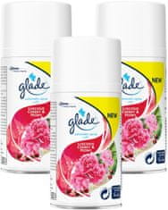 Glade Automatic PACK 3x náplň Višňa a pivonka 269 ml