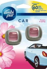 Ambi Pur Car Jaguar Flowers & Spring Duopack 2 x 2 ml