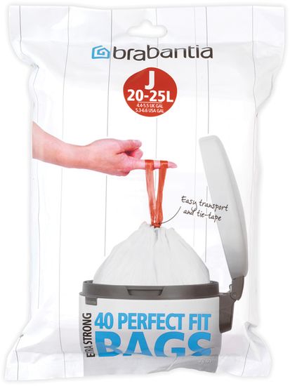 Brabantia Vrecká 20-25l (J) 40 ks