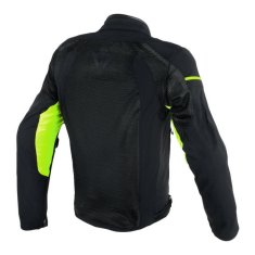 Dainese AIR-FRAME D1 TEX pánska letná textilná bunda black/black/fluo-yellow-veľkosť 52