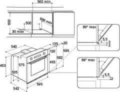 Whirlpool vstavaná rúra AKP 462/IX - zánovné