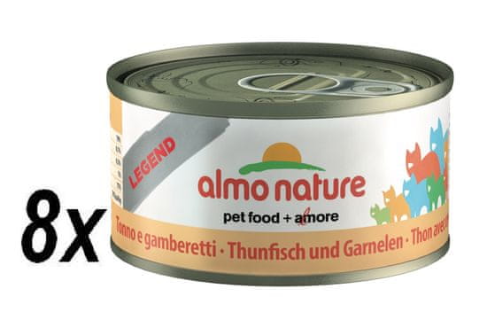 Almo Nature HFC CAT Tuniak a krevety 8 x 70 g