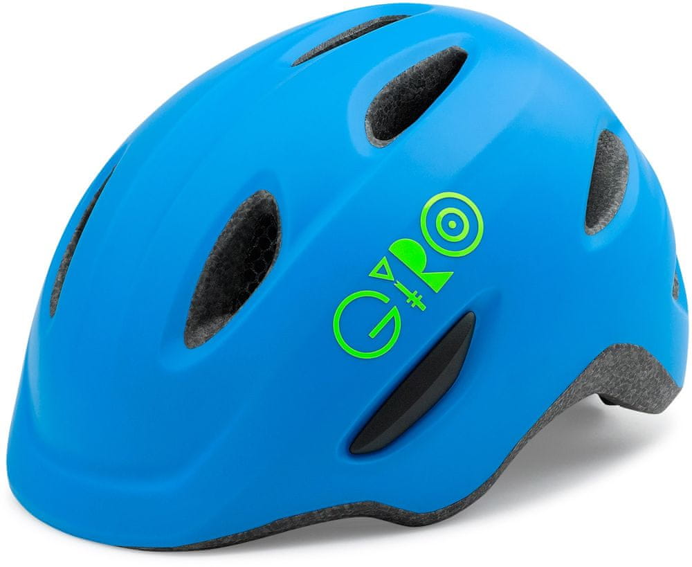 Giro Scamp Mat Blue/Lime XS 45–49 cm