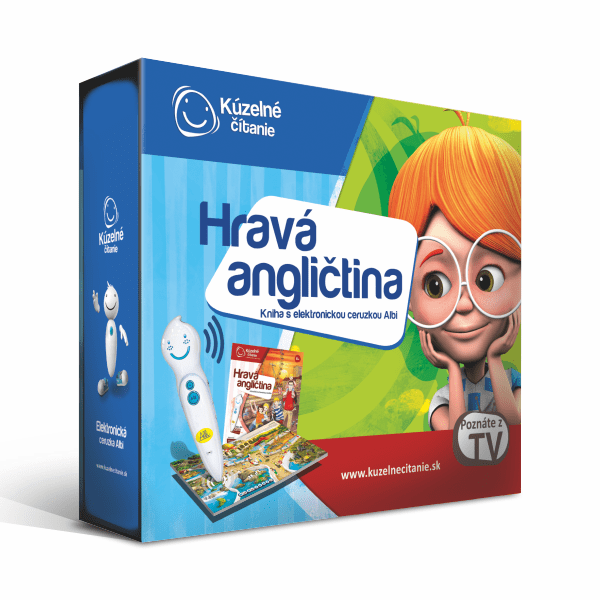 Albi KÚZELNÉ ČÍTANIE ceruzka + Hravá angličtina SK