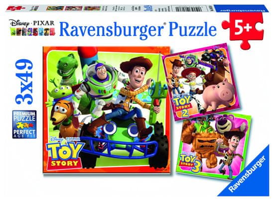 Ravensburger Toy Story história hračiek 3x49 dielikov