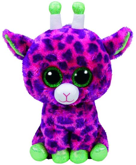 TY Beanie Boos GILBERT - ružová žirafa, 24 cm