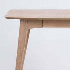 Design Scandinavia Pracovný stôl so zásuvkou Woody, 105 cm