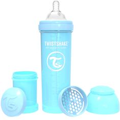 Twistshake Dojčenská fľaša Anti-Colic 330 ml, Pastelová modrá