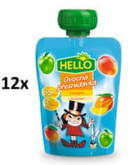 Hello Ovocná kapsička s mangem 12x100g