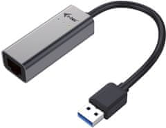 I-TEC USB 3.0 Metal Gigabit Ethernet Adaptér 1x USB 3.0 na RJ-45 LED U3METALGLAN - rozbalené