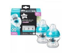 Tommee Tippee Dojčenská fľaša C2N ANTI-COLIC 150ml 2ks 0m+