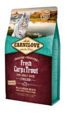 Fresh Carp & Trout Sterilised for Adult cats 2 kg