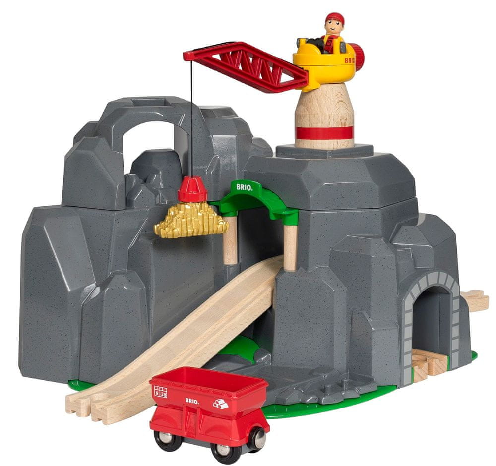 Brio World 33889 Žeriav a horský tunel