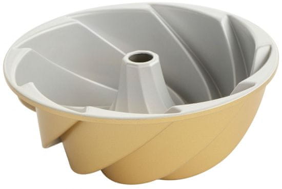 NordicWare Forma na bábovku heritage 6 cup zlatá