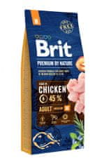 Brit Premium by Nature Adult M 15 kg