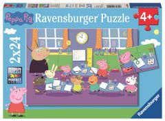 Ravensburger Peppa Pig Maľovanie 2x24 dielikov