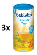 Bebivita Feniklový čaj - instantný, 3 × 200g