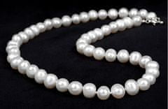 JwL Luxury Pearls Náhrdelník s pravými bielymi perlami JL0264