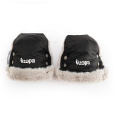 ZOPA Zimné rukavice Fluffy, Night Black