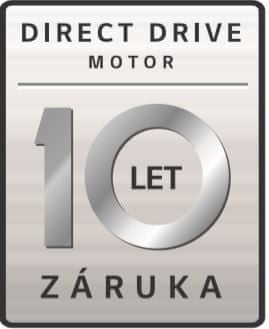 10ročná záruka na invertorový motor