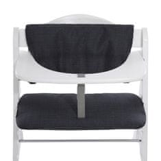 Hauck Highchair Pad Deluxe Melange Charcoal