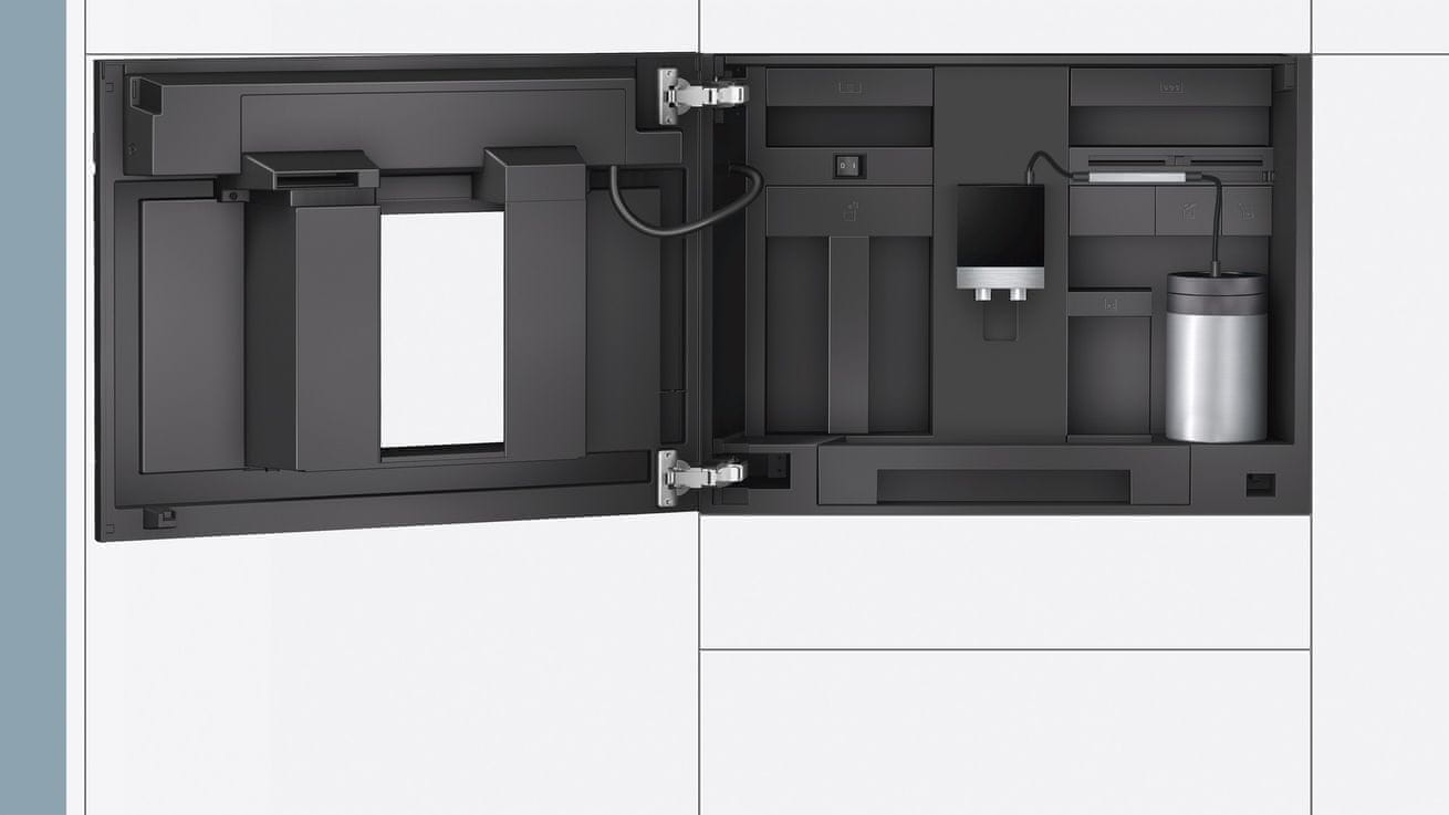 Vstavané kávovary Siemens CT636LES6 CoffeeSensor System