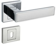 Infinity Line Concept 700/800 chróm/biely- kľučka na dvere - pre izbový kľúč