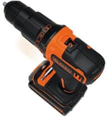 Black+Decker BDCHD18S1A + 104dielna sada príslušenstva ZADARMO