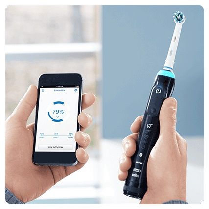 Oral-B Genius 10000 Black LED indikácia