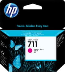 HP 711 purpurová - originálna náplň (CZ131A)