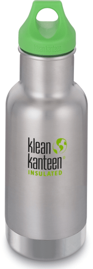 Klean Kanteen Dětská nerezová termolahev Insulated Kid Classic w/Kid Loop Cap 355 ml