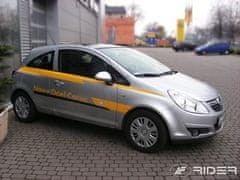Rider Bočné ochranné lišty Opel Corsa 2006-2013 (hatchback, 3 dvere)