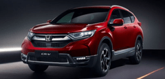 Novline Gumové autokoberce Honda CR-V 2018-