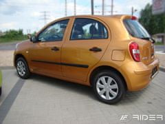 Rider Bočné ochranné lišty Nissan Micra 2011- (hatchback, 5 dverí)