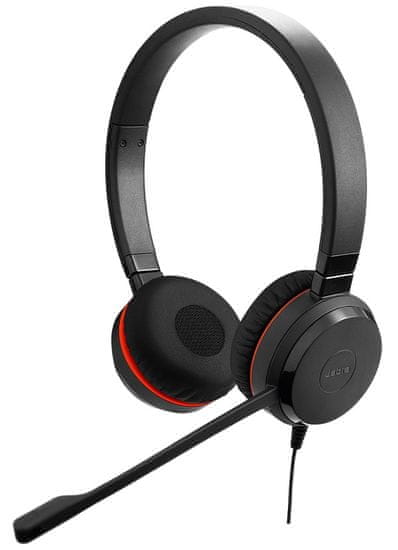 Jabra Evolve 20, Duo, USB, MS, leather