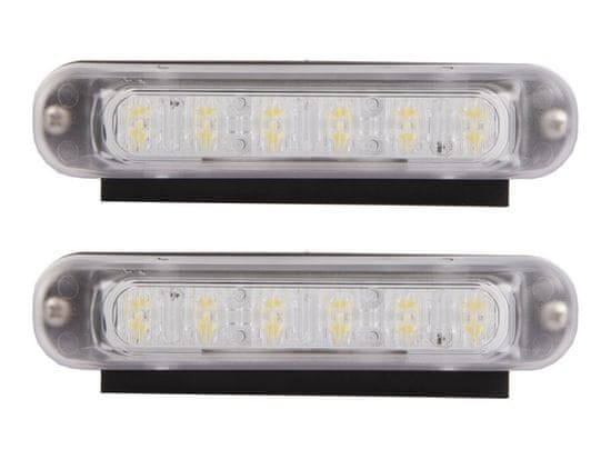 FRISTOM Denné svietenie SET (2ks),6 x LED, OSRAM, Automat