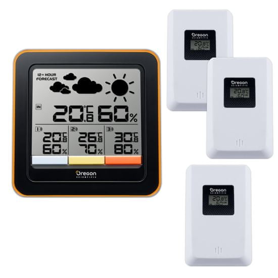 OREGON SCIENTIFIC - Multi-Zone Confort Weather Station RAR502