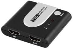 PremiumCord HDMI switch 2:1 automatický khswit21a