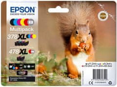 Epson 378 XL + 478 XL, Multipack (C13T379D4010)