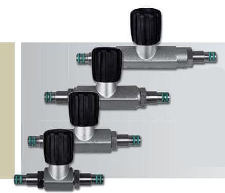 SCUBATECH Ventil-mostík uzatvárateľný 300 Bar
