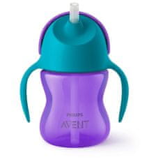 Philips Avent Hrnček s ohybnou slamkou 200 ml Modrá