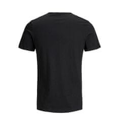 Jack&Jones 2 PACK - pánske tričko JACBASIC Regular Fit 12133913 Black (Veľkosť XXL)