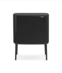 Brabantia Bo Touch Bin, 11 + 23 L - čierna