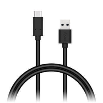 Connect IT Wirez USB-C - USB-A 3.1 Gen 1, čierny, 2 m CI-1178